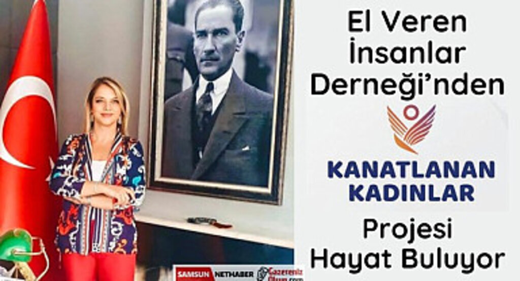 Samsun'da Kanatlanan Kadınlar Projesi Lansmanı yapılacak