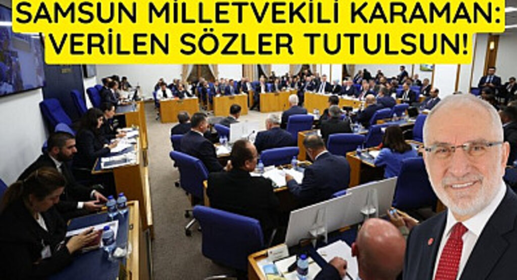 Samsun Milletvekili Karaman GSB 2025 bütçesi ile ilgili konuştu