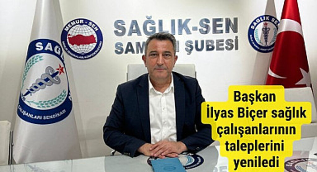 Samsun Sağlık-Sen sağlık emekçilerinin alın teri için mücadele ediyor