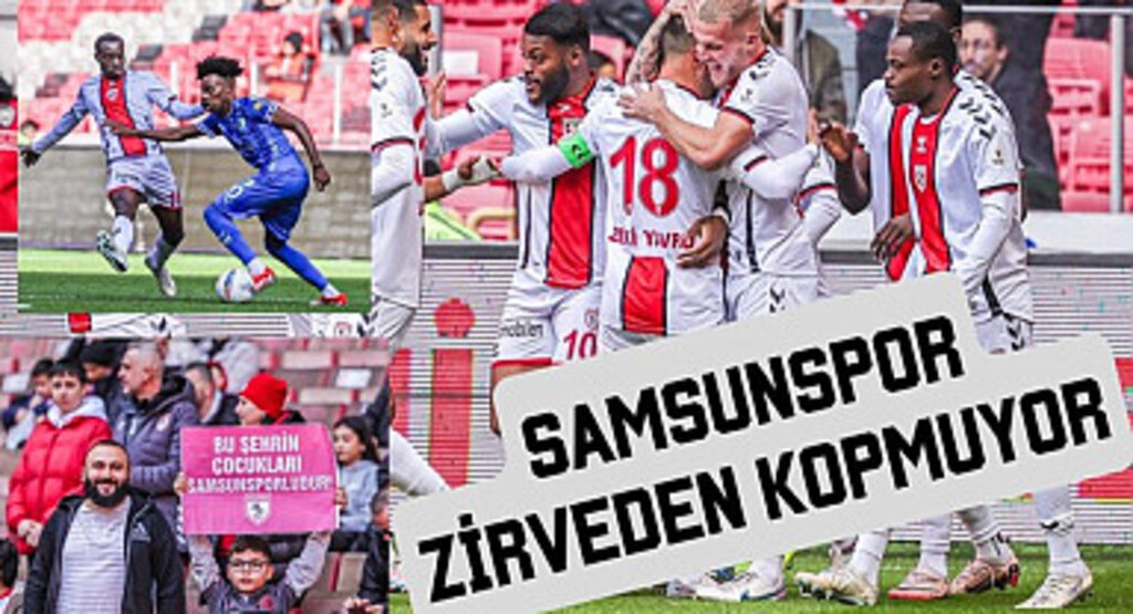 Samsunspor zirveden kopmuyor - Samsunspor Bodrumspor maç fotoğrafları