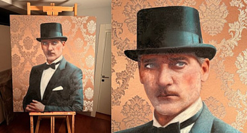 Simay Kışlaoğlu'dan Atatürk’e Sanatsal Bir Saygı Duruşu