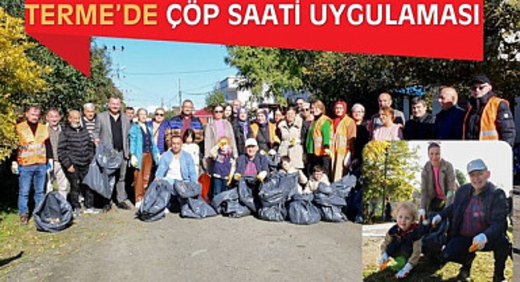 Terme’de Çöp Saati Uygulaması