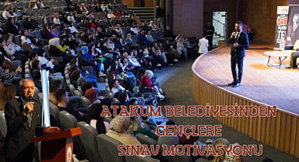 Atakum Belediyesinden gençlere sınav motivasyonu