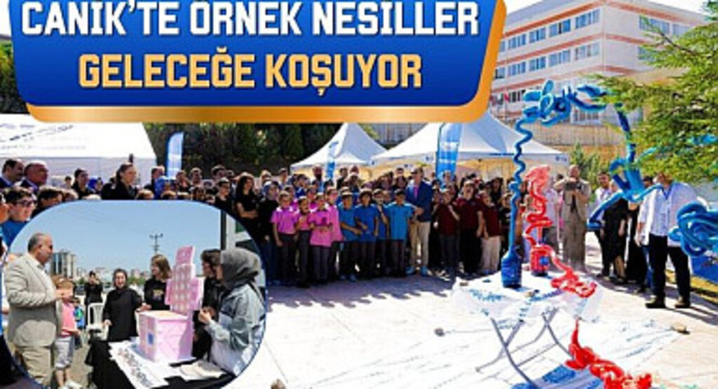 Canik’te Örnek Nesiller Geleceğe Koşuyor