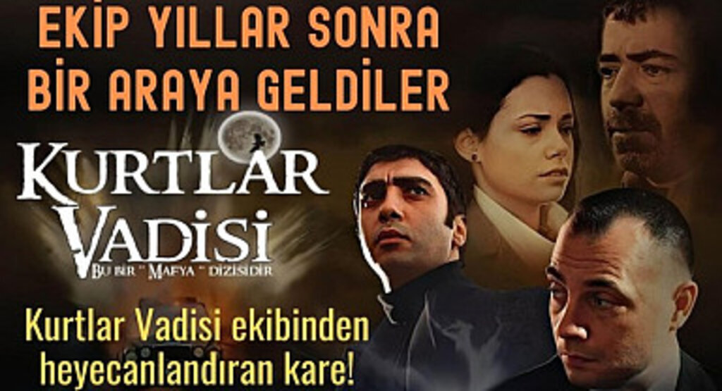 Kurt Vadiye mi iniyor? Kurtlar Vadisi ekibinden heyecanlandıran kare