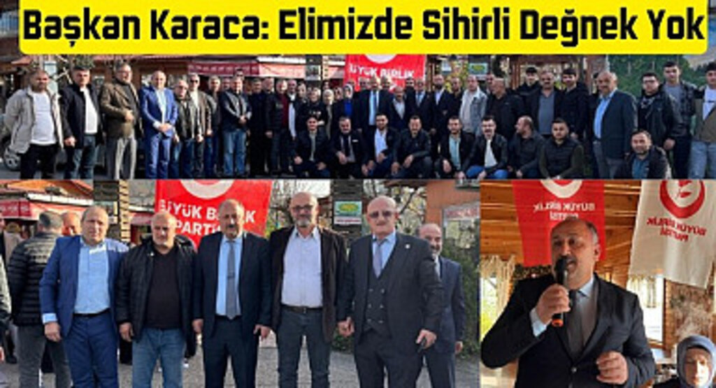 Salıpazarı Belediye Başkanı Refaettin Karaca çalışmalar hakkında bilgi verdi