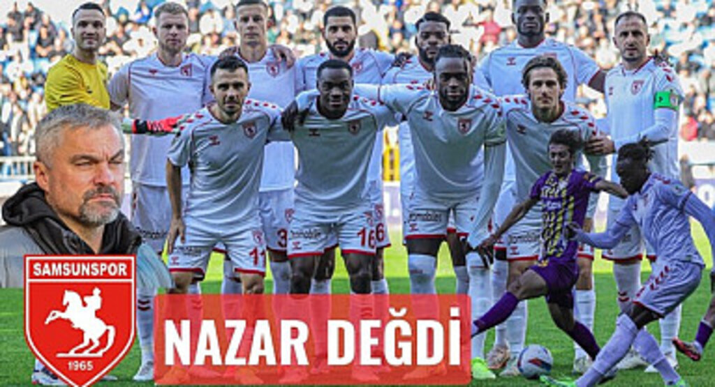 Samsunspor'a nazar değdi! Samsunspor Eyüpspor maç sonucu