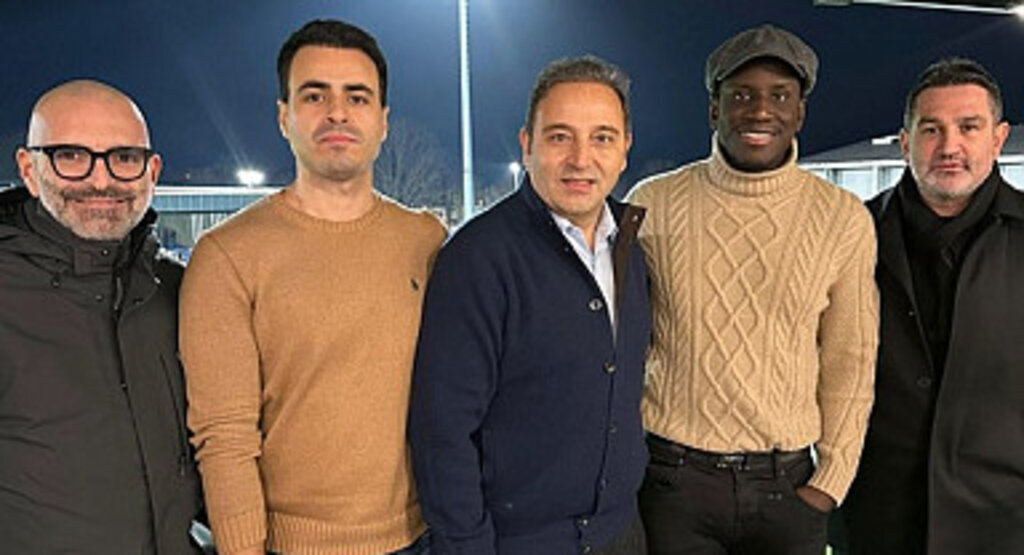 Samsunspor Heyeti Fransa'da USL Dunkerque Takımında