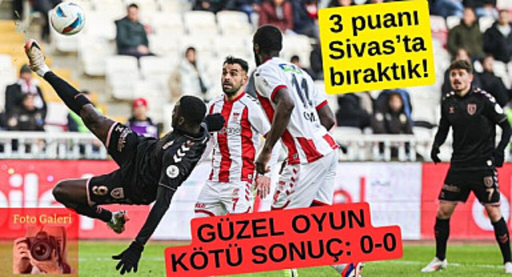 Samsunspor Sivasspor maçı fotoğrafları, Samsunspor puan durumu