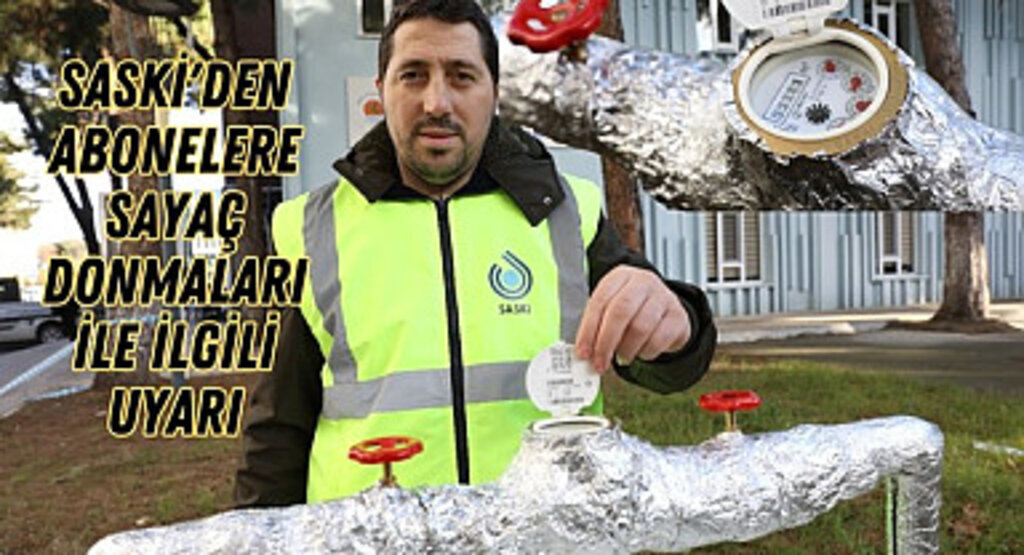 SASKİ'den uygulamalı donmalara karşı su sayacı koruma yöntemi