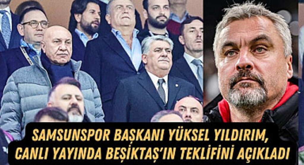 Beşiktaş Thomas Reis'e teklif mi yaptı? Başkan Yıldırım canlı yayında konuştu