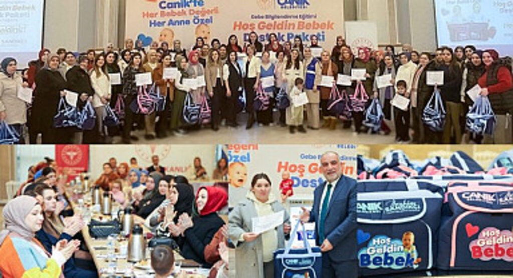Canik Belediyesi'nden Anne Adaylarına Bebek Destek Paketi