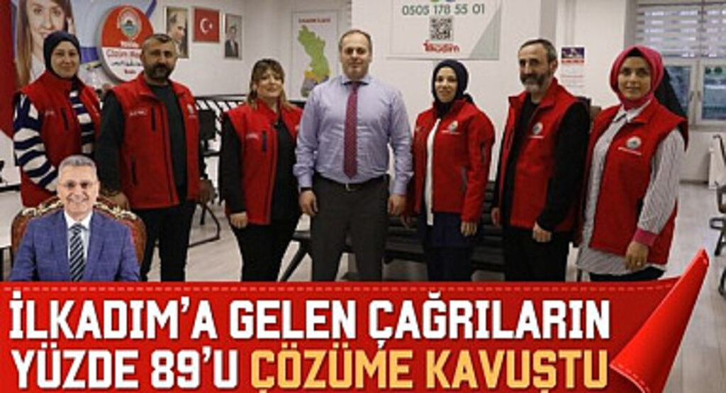 İlkadım’a Gelen Çağrıların Yüzde 89’u Çözüme Kavuştu