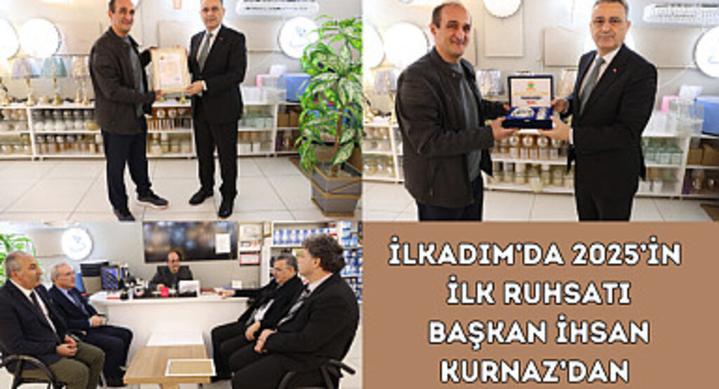 İlkadım’da 2025’in İlk Ruhsatı Başkan İhsan Kurnaz’dan