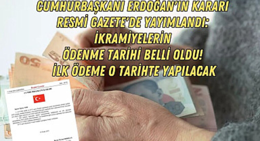 Kamu kurum ve kuruluşlarında çalışanların ikramiyeleri ne zaman yatacak?