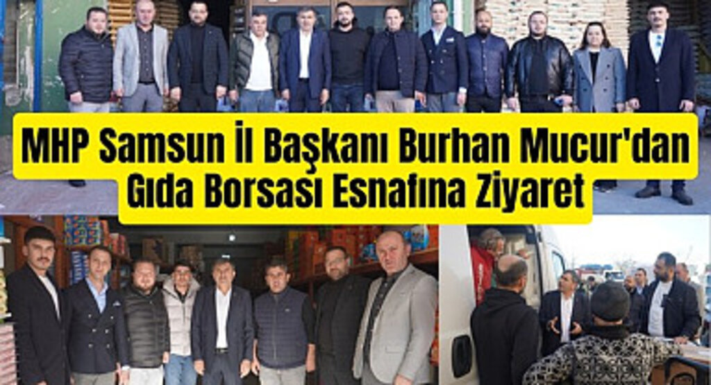 MHP'den ekonomik anlamda güçlü bir Samsun için her zaman destek!
