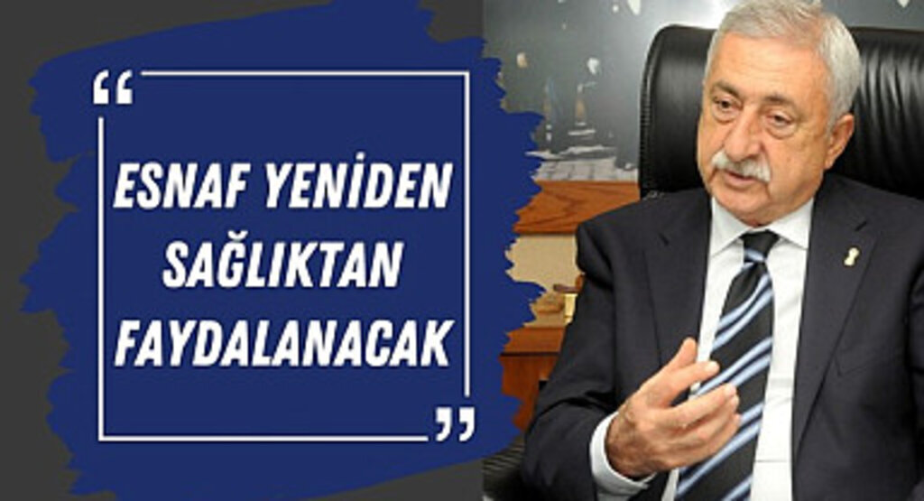 Prim borçlu Bağ-Kurlu esnaf yeniden sağlıktan faydalanabilecek!