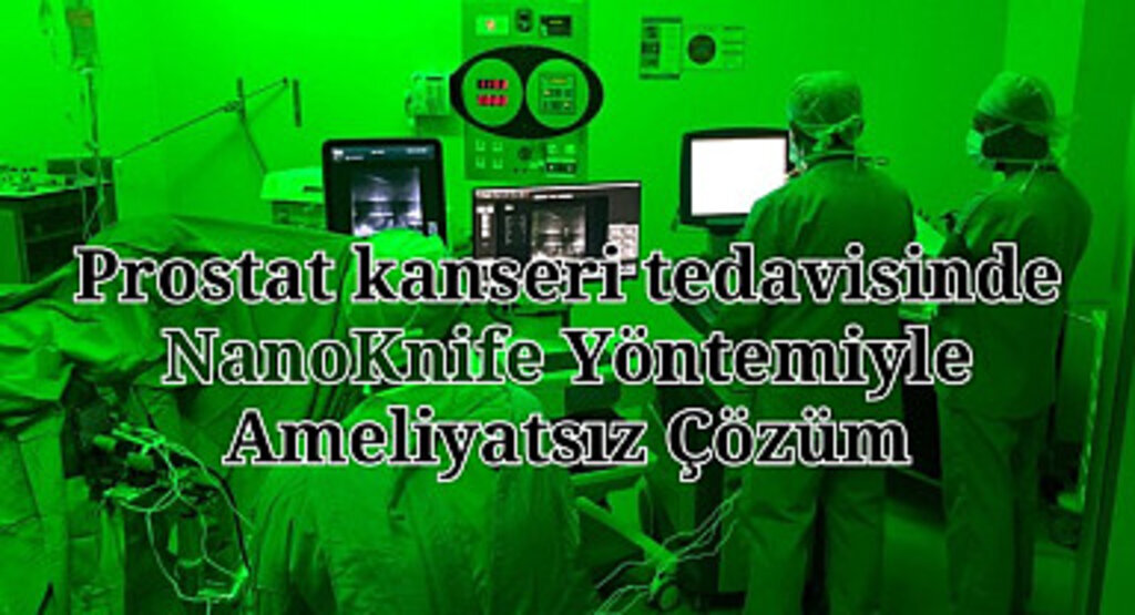 Prostat kanseri tedavisinde NanoKnife tedavisi