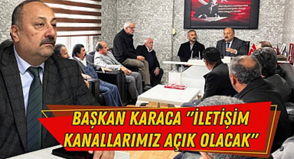 Salıpazarı Belediye Başkanı Refaettin Karaca Çalışmalarını Anlattı