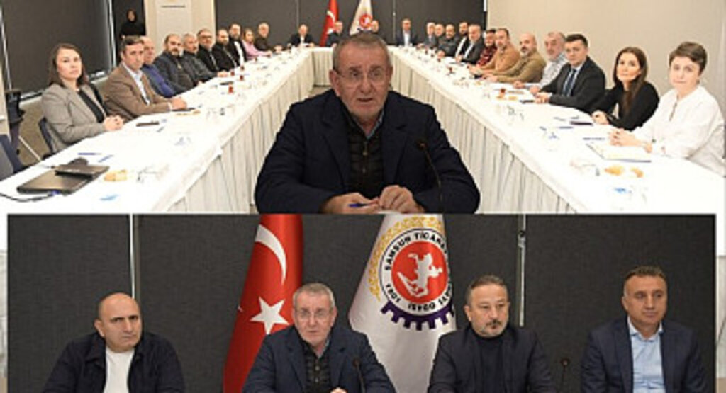 Samsun'da Başkan Murzioğlu Meslek Komitesi Başkanları’yla istişarede bulundu