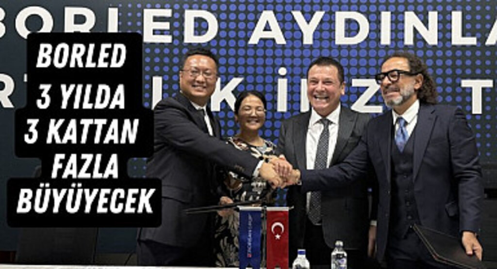 Samsun'da Borled Aydınlatma'ya Çin merkezli Lixin Lighting ortak oldu