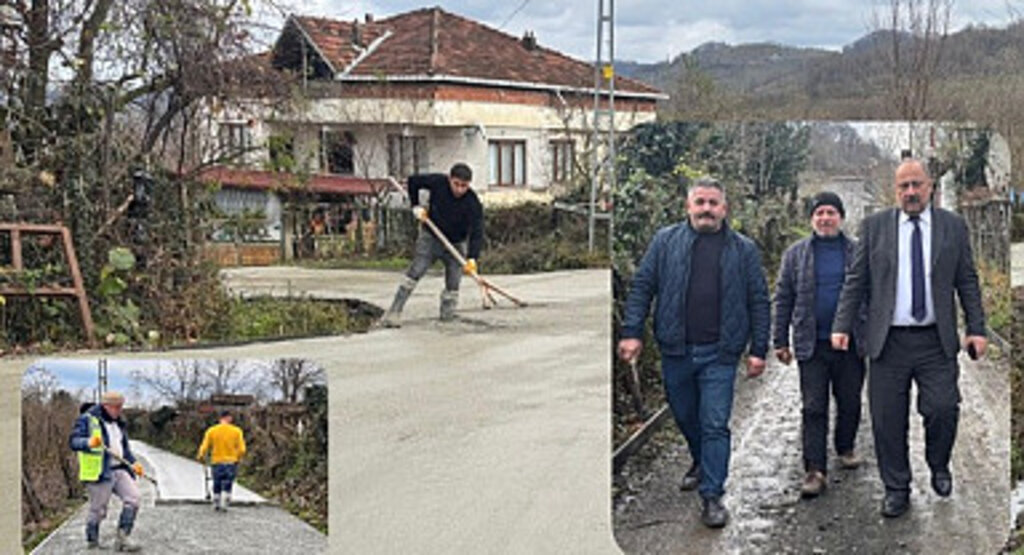 Samsun'da Salıpazarı Belediyesi'nden Yol Atağı