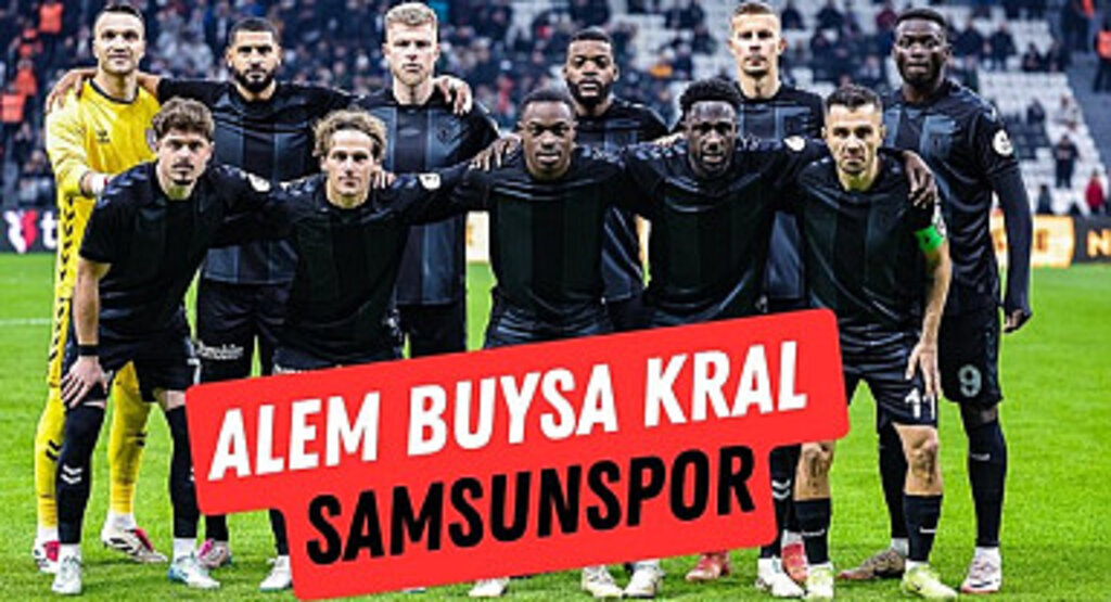 Samsunspor Beşiktaş'ı elinden kaçırdı