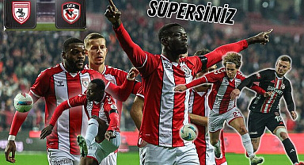 Samsunspor Gaziantep FK maç sonucu 2-1