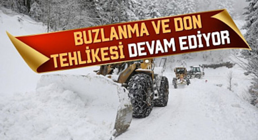 25 Şubat Salı Samsun'da Buzlanma ve Don Tehlikesi