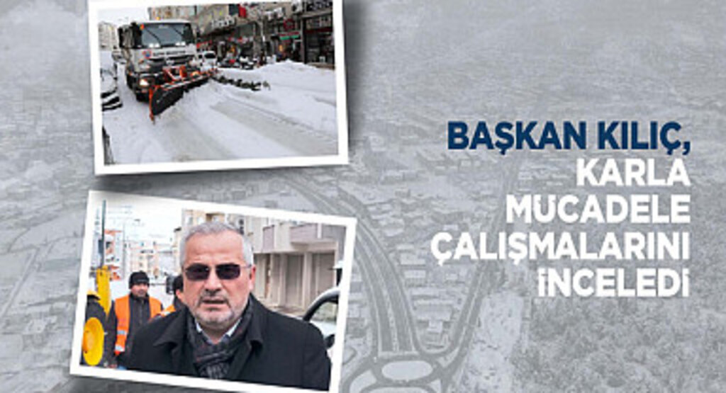 Bafra Belediyesi’nin Yoğun Kar Mesaisi Sürüyor