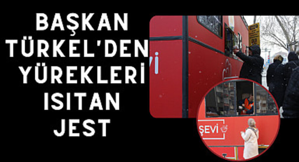 Başkan Türkel’den yürekleri ısıtan jest