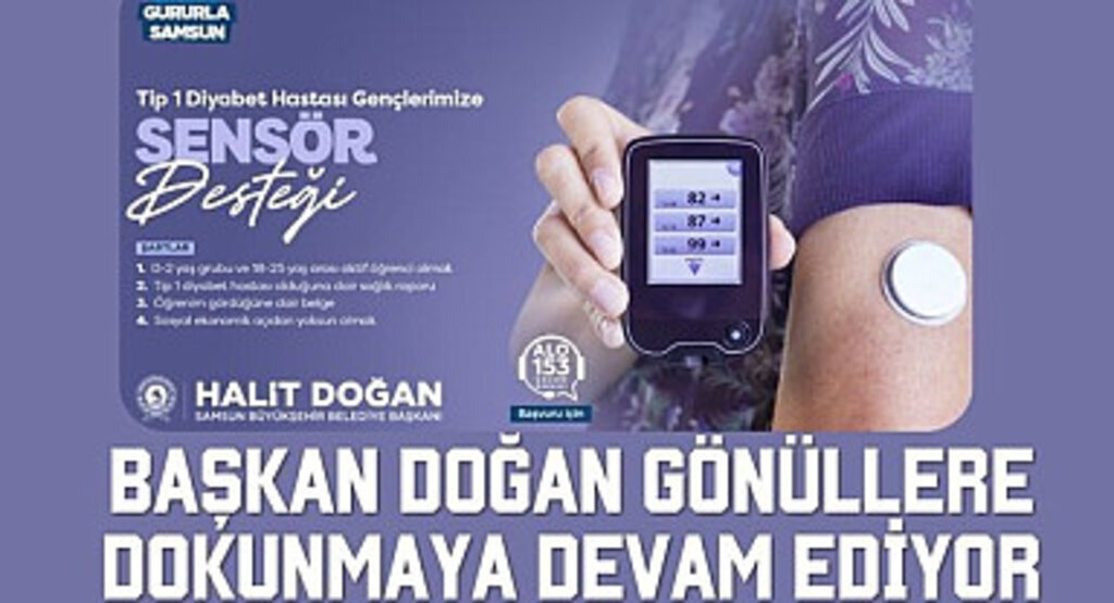 Büyükşehir'den Tip 1 Diyabet Hastası Gençlere Destek 