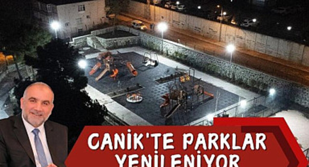 Canik'te Park Alanları 141.943 Metrekareyi Aştı 