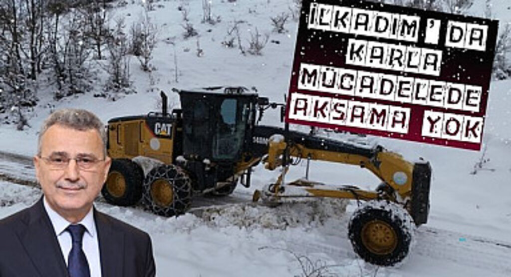 İlkadım Belediyesi köşe bucak kar hizmetine devam ediyor