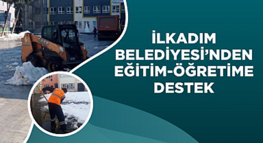 İlkadım Belediyesi’nden Eğitim-Öğretime Destek