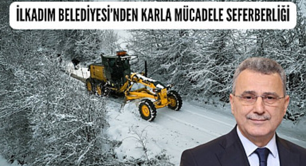 İlkadım'da kar çile değil güzellik olacak! İlkadım Kar Fotoğrafları