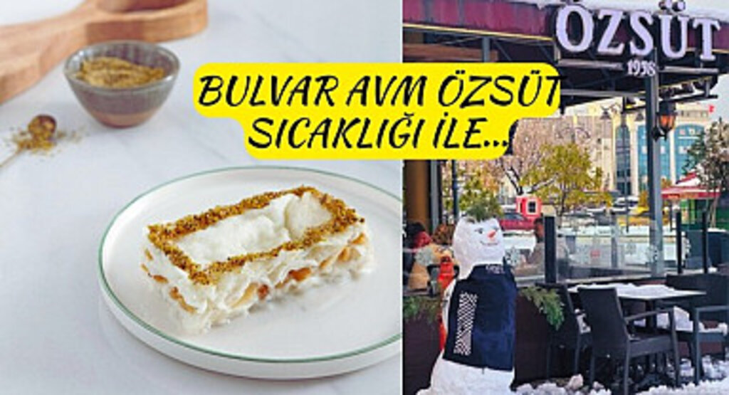 Samsun Bulvar AVM Özsüt'ten Ramazan'a Özel Kaymaklı Güllaç