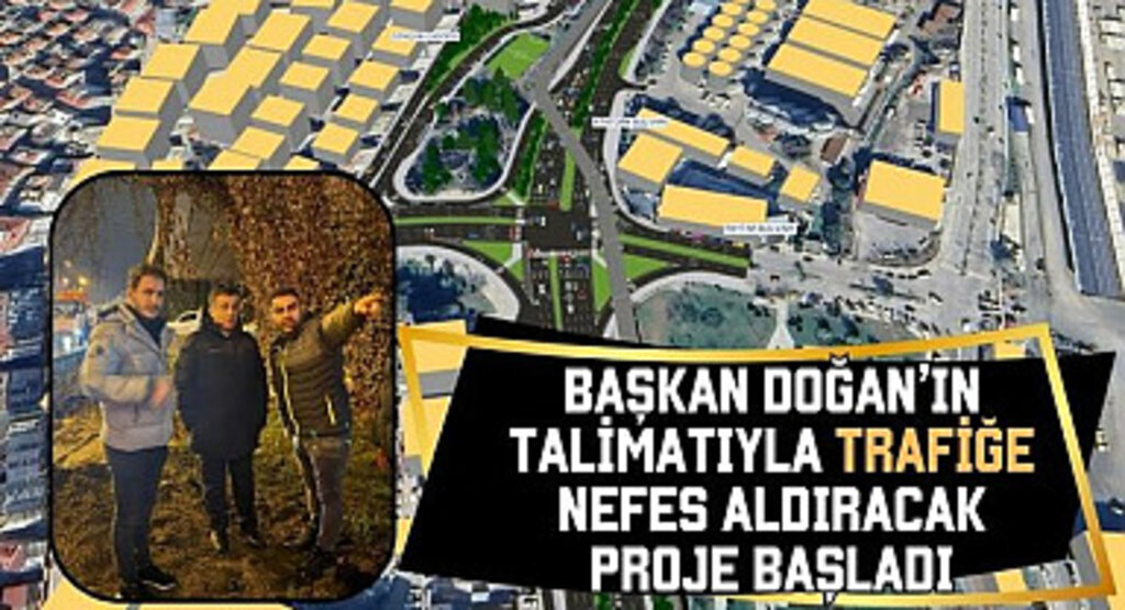 Samsun Trafiğine Nefes Aldıracak Proje Başladı