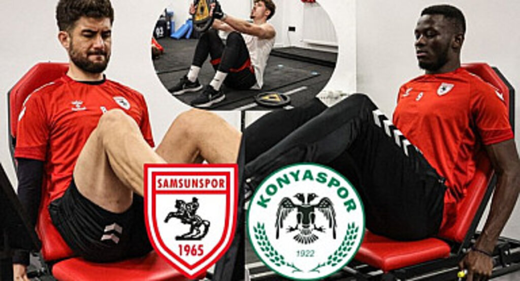 Samsunspor'da Konyaspor maçı mesaisi