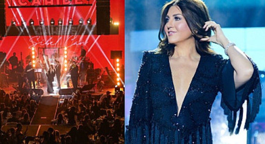 Sibel Can Cahide Palazzo'da sahne aldı Sibel Can'ın hayatı!