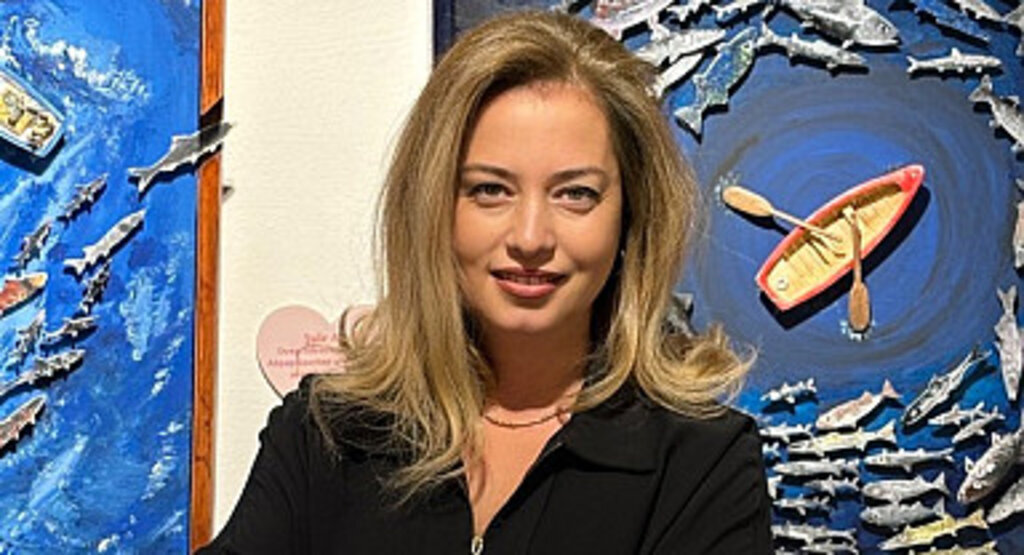 Şule Aryay Deep Silence adlı üç boyutlu eserleri