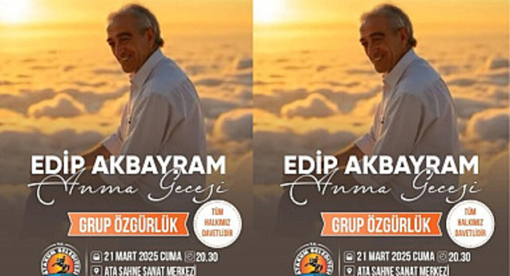 Atakum Belediyesi Usta Sanatçı Edip Akbayram anısına özel program düzenliyor