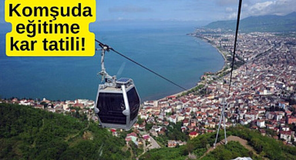 Komşuda okullara kar tatili! Ordu 20 Mart Perşembe (bugün) okul kar tatil mi? 