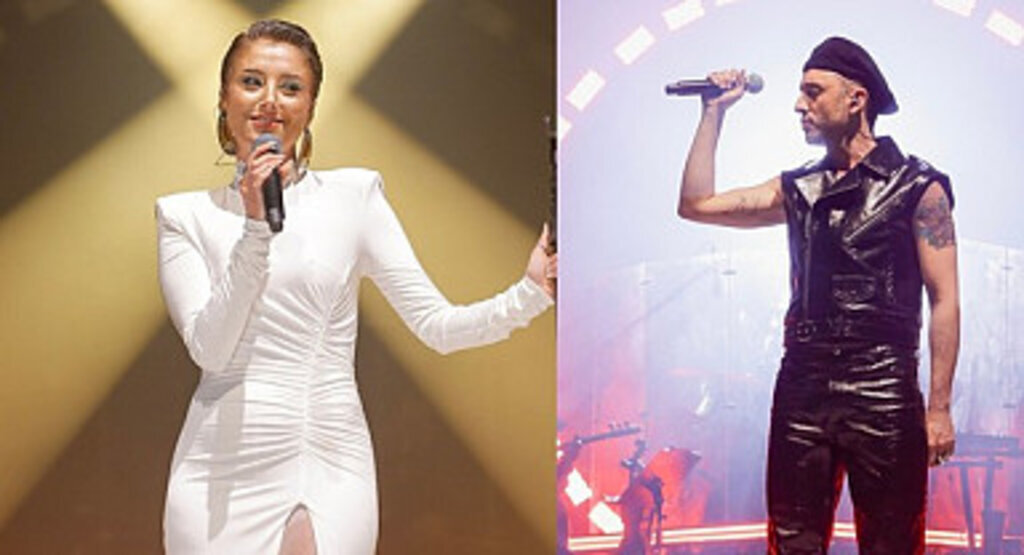 Mabel Matiz ve Bengü Beker Eskişehir'de konser verdi