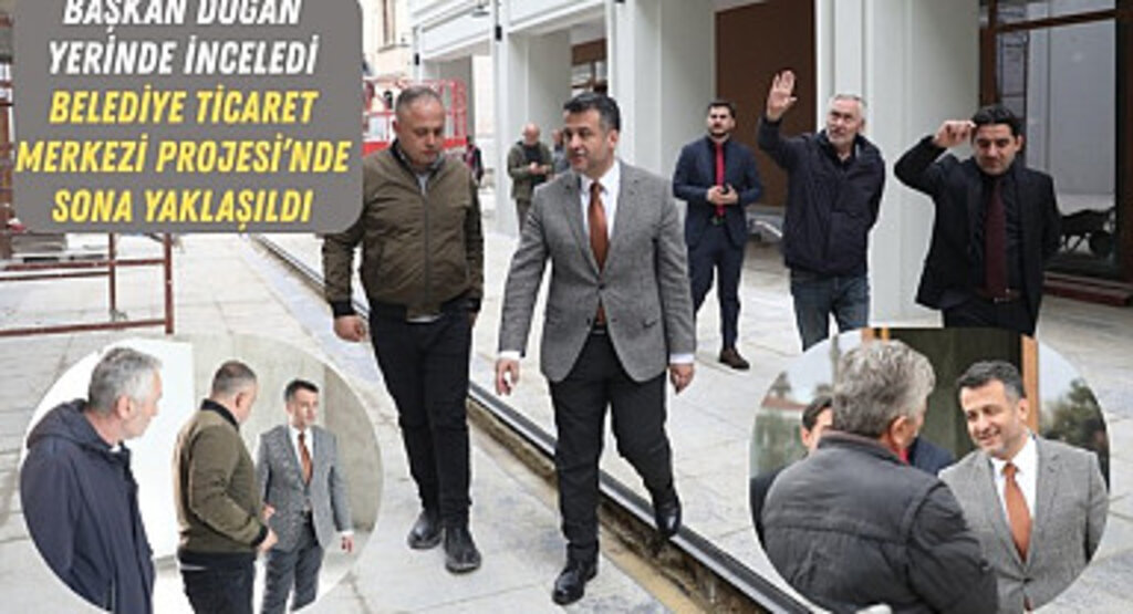Samsun'da Belediye Ticaret Merkezi Projesi'nde sona gelindi