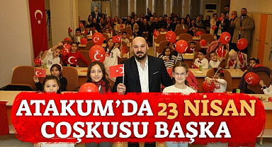 Atakum Belediyesi 23 Nisan coşkusunu kentin dört bir yanına taşıdı