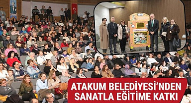 Atakum Belediyesi'nden sanatla eğitime katkı