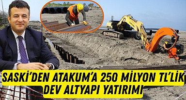 Büyükşehir Belediyesi'nden Samsun'un atık su yönetiminde tarihi adım!