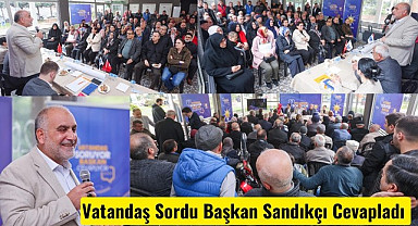 Canik'te Vatandaş Sordu Başkan Sandıkçı Cevapladı