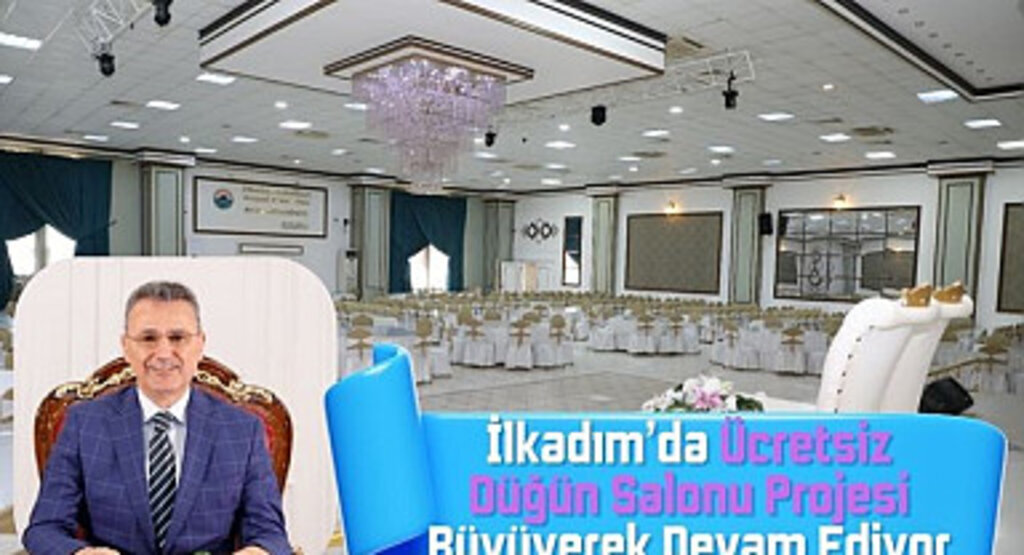 İlkadım’da Ücretsiz Düğün Salonu Projesi Büyüyerek Devam Ediyor